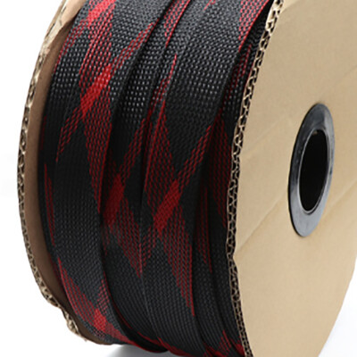 33 Colors Expandable Sleeve Wire Sheathing Harness Braided Cable Sleeving, Loom