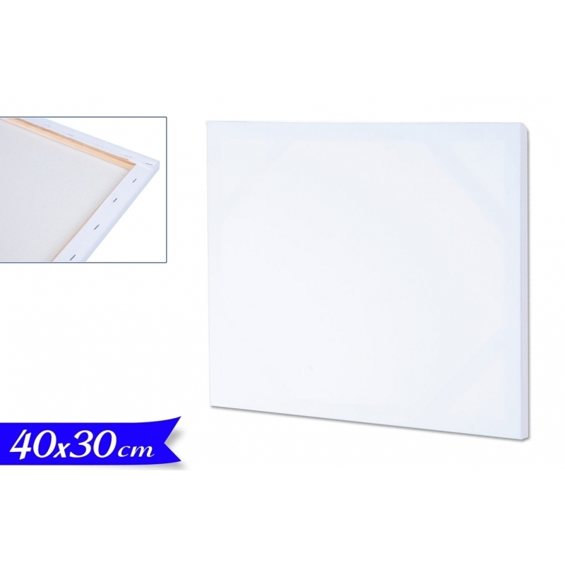 Tela Telaio Per Pittura Bianco 40x30Cm Tela Bianca Legno Universale Artisti dfh