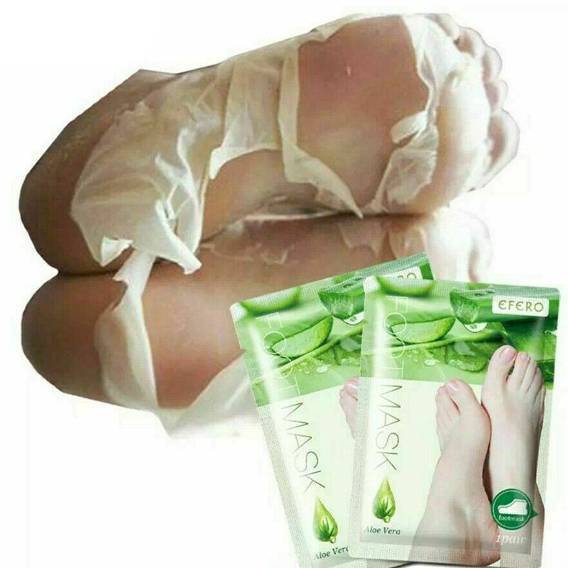 Aloe Vera Fußmaske Herren Peeling Hornhaut Socke Peeling Socken Hornhautsocken