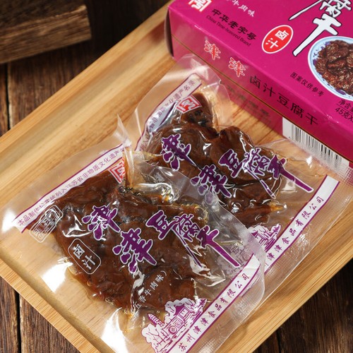 乾貨(かんぶつ)の中国料理 90g*4pcs 中国零食豆干素食小吃津津卤汁豆腐干豆干Marinated