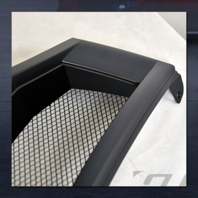 For 2008-2010 Accord 4 Door Matte Black Aluminum Mesh Front Bumper Grille Guard