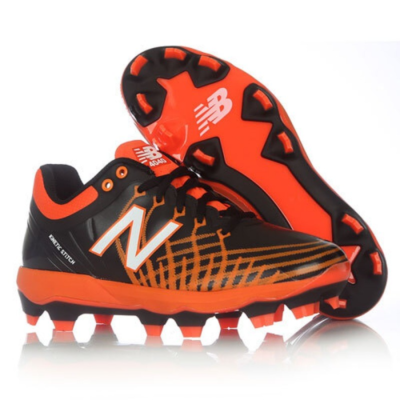 New Balance Men s 4040v5 TPU Low Molded Baseball Cleats Black