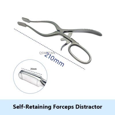 Self-Retaining Forceps Spinal Retractor Distractor Orthopedics Instruments