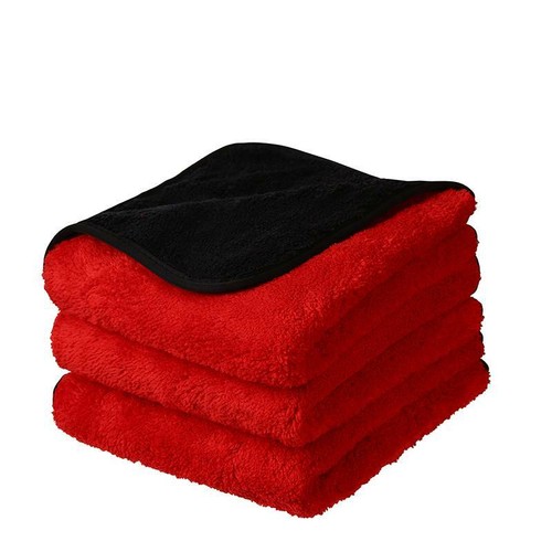 1200GSM Ultra Plush Microfiber Cleaning Towels Professional Wash Drying 120 Pcs