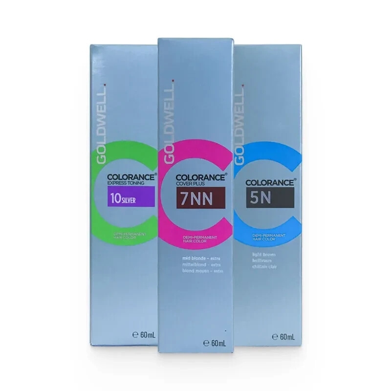 Goldwell Colorance ヘアカラー剤 まとめ売り 127本 Goldwell Colorance Demi Permanent Hair Color Cover Plus Express