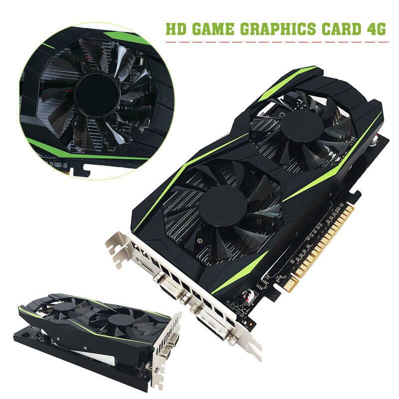 Desktop Grafikkarte Gtx1050ti 4 GB DDR5 128 Bit HDMI DVI VGA Grafikkarte PC
