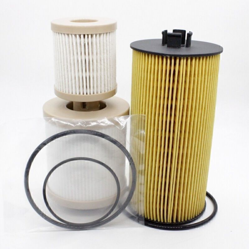 For 03-07 Ford 6.0L Powerstroke Diesel Oil & Fuel Filter FD-4616 FL-2016 Kit