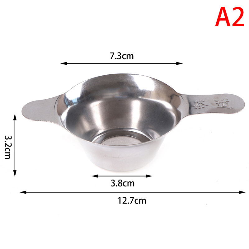 Stainless Steel Tea Filter Fine Mesh Tea Leaf Funnel Tea Strainer AccessorieBWD