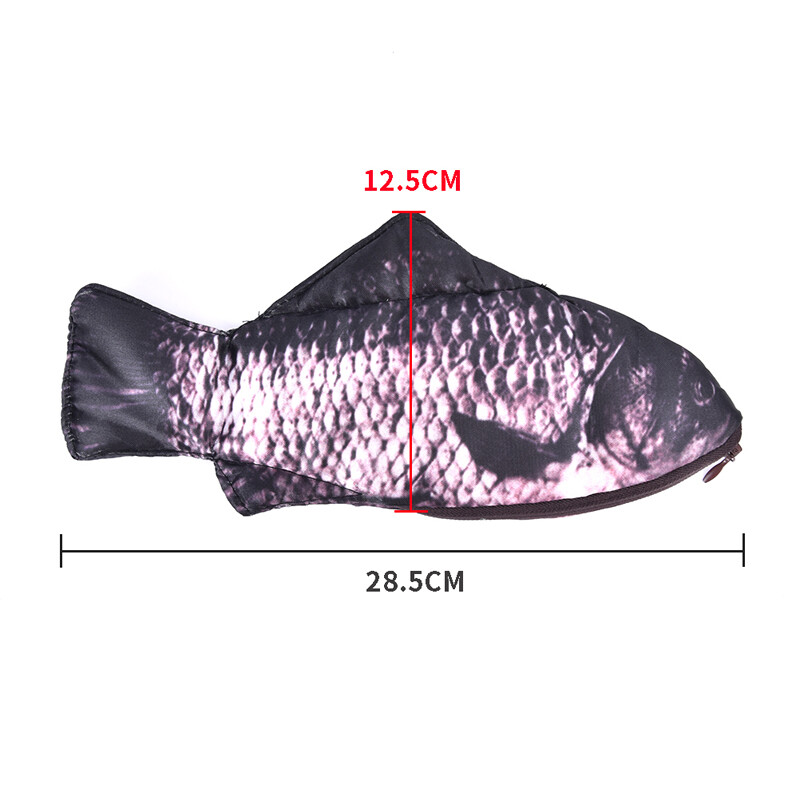1PC Fish Pencil Box Pen Case School Gift Fun Fountain Pen Bag School Supp LFF_d1