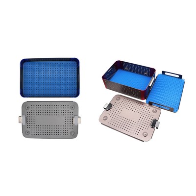 Various Surgical medical instrument Aluminum alloy sterilization Tray Case box
