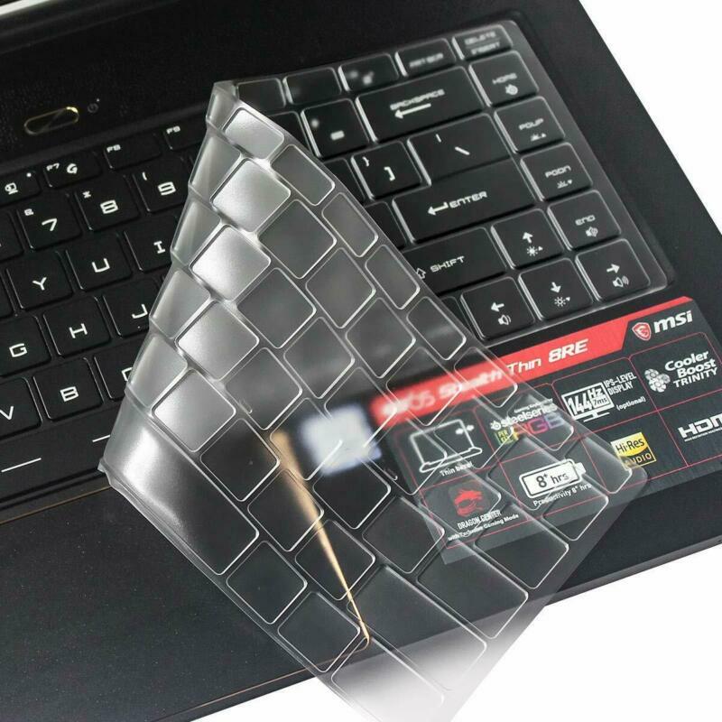 Casebuy Premium Clear Keyboard Cover For Msi Gs65 Gf63 Steal