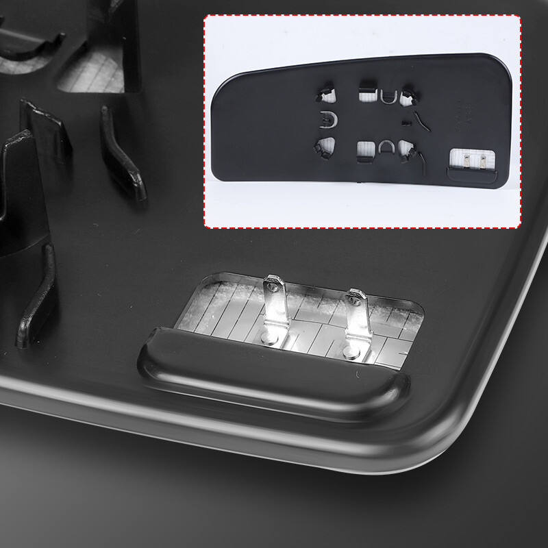 Left Driver Side Mirror Glass Heated For Ford Super Duty F250 F350 2017-2022