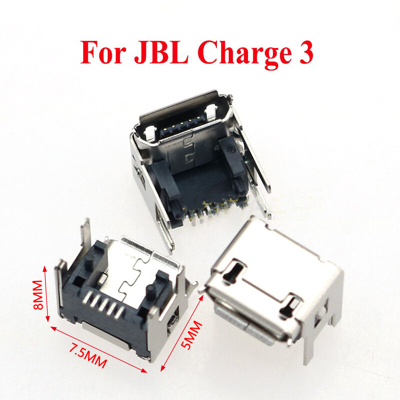 5pcs USB Dock Connector for Charge 3 JBL Flip 2 Speaker Micro USB