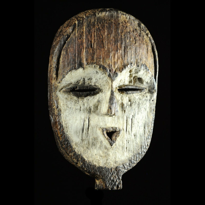 Masque Blanc Ancien - Tsogho / Vouvi - Gabon