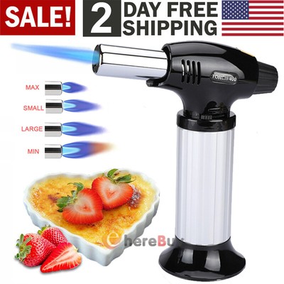 1300°C Refillable Mini Torch Lighter Welding Adjustable Flame Windproof Gas NEW
