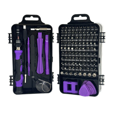 115 in 1 Magnetic Precision Screwdriver Set PC Phone Electronics Repair Tool Kit