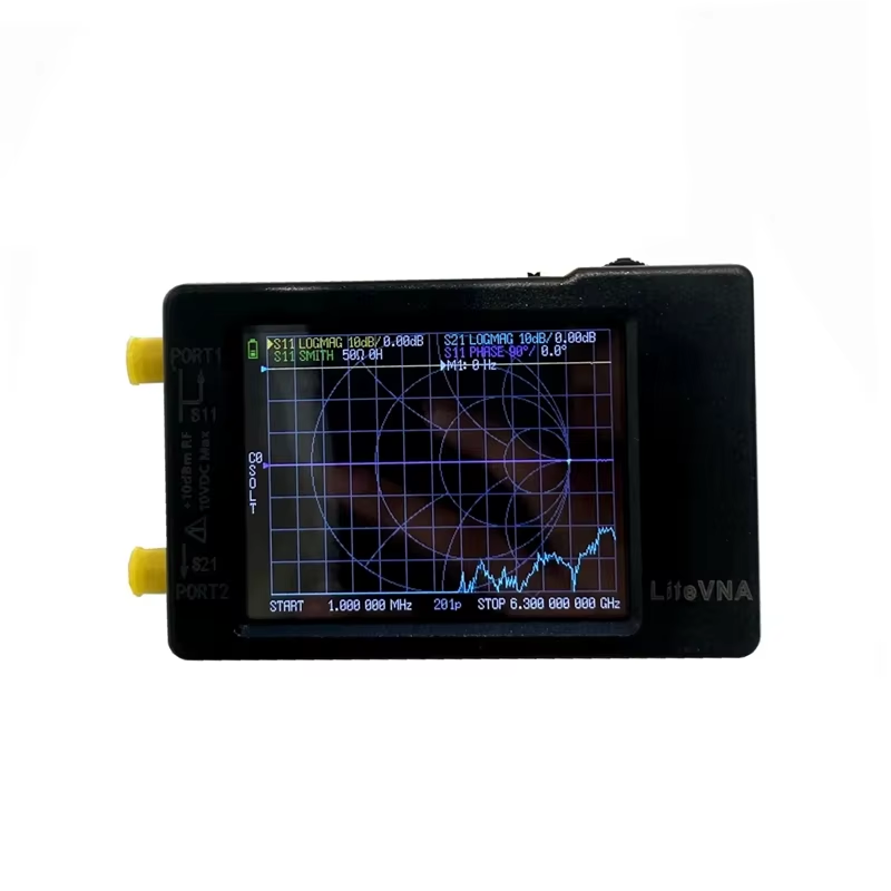 New Version 0.3.2 LiteVNA-62 50KHz ~ 6.3GHz LiteVNA 2.8" Touch Screen Vector Net
