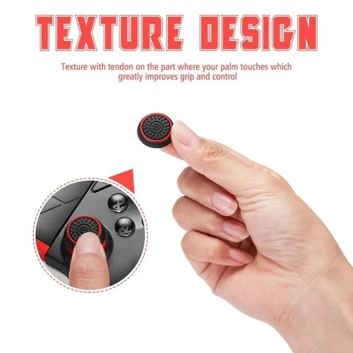 2PCS Analog Thumb Stick Grips Caps for XBox Dualshock 5 4 PS4 PS3 Controller PS5