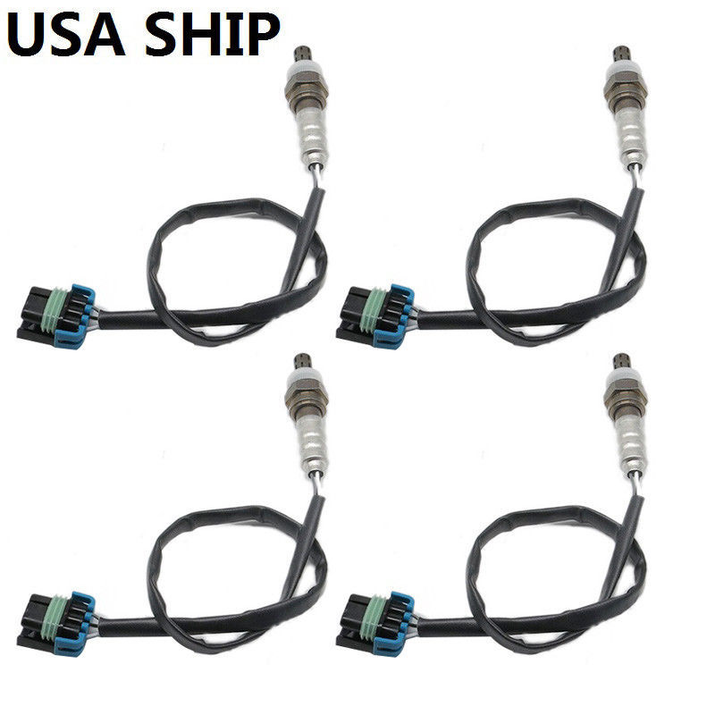 4PCS Oxygen O2 Sensor Fit 20092010 Saturn Outlook GMC Acadia Chevrolet