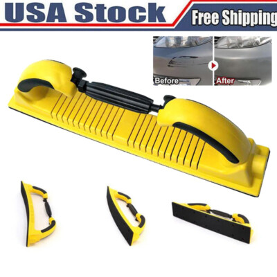 Adjustable Radius Flex Longboard Hand Sanding File Block Hand Grinder