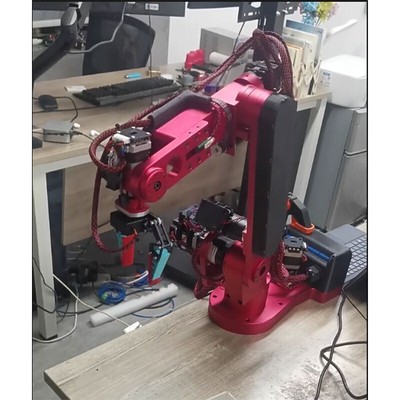 AR4 6-Axis Mechanical Arm + Fixture Robotic Arm for ROS1/2 Moveit Assembled os67