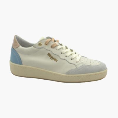 

Женская обувь BLAUER Кроссовки Кожа S3OLYMPIA01/Handles Fantasy White E2023, Multicoloured