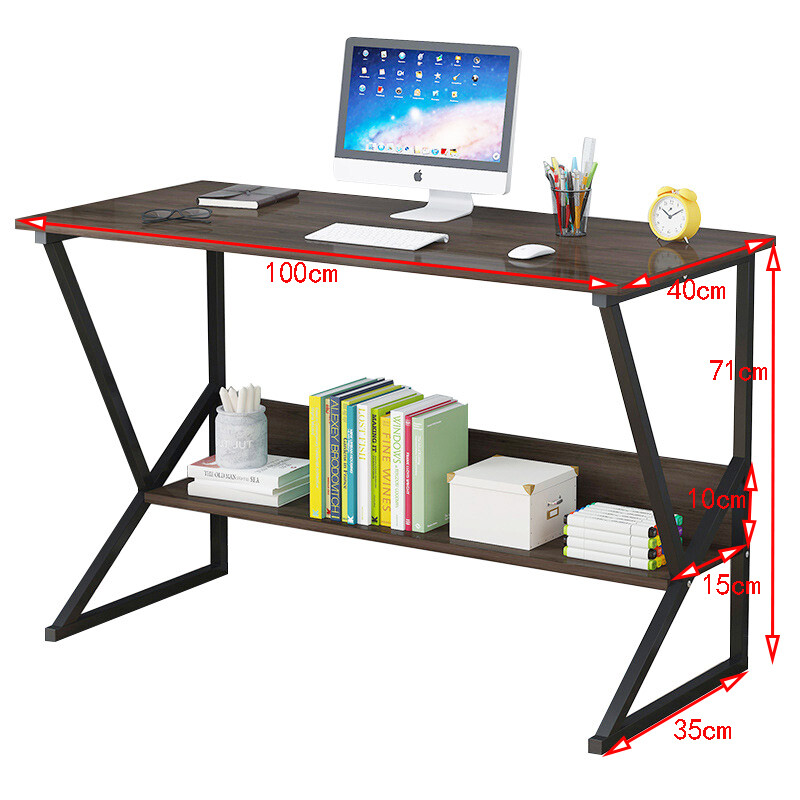 100CM Computer Desk Study PC Writing Gaming Table Home Workstation