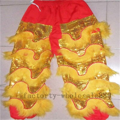 Lion Dance Costume Sequins Pants Adult Lion Pants Lion Dance Costume Handmade