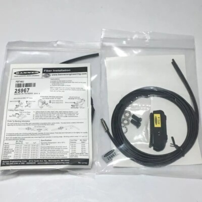 1PCS New For Banner Original PBT46U ENGINEERING FIBER OPTIC SENSOR 25967