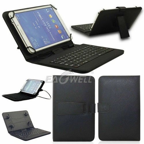 Slim PU Leather Case Cover +Stand Keyboard USB 2.0  For Amazon Kindle Fire/ HD