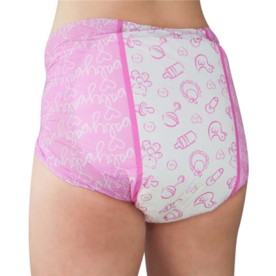 2 PC Little for Big Nursery Pink Adult diaper Sampler