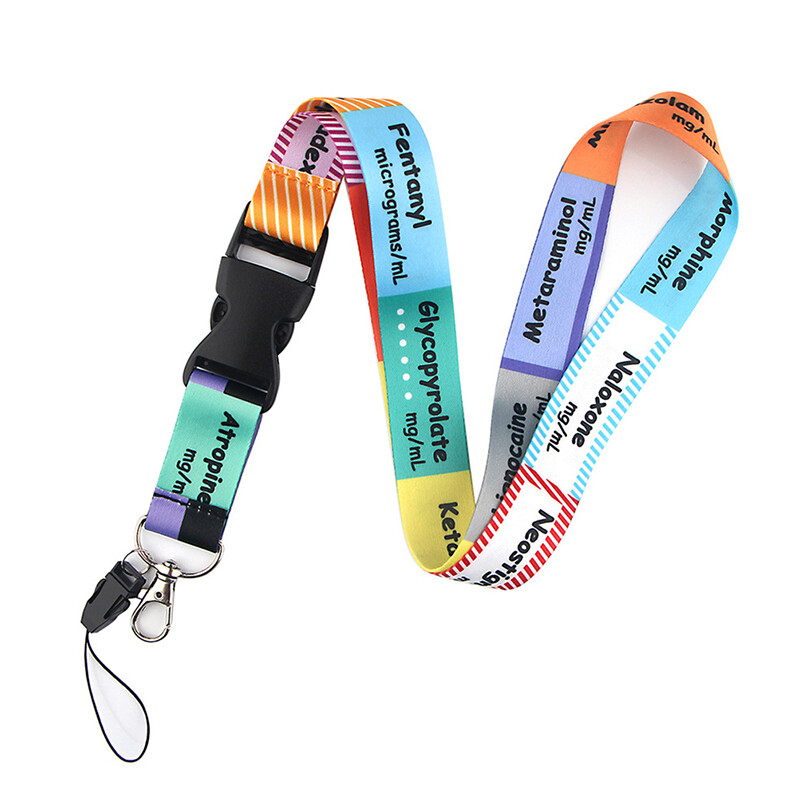 Ransitute Medical Lanyard Credit Card ID Holder Bag Doctor Nurse Student _ro
