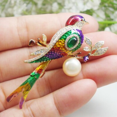 Gold brooch best sale