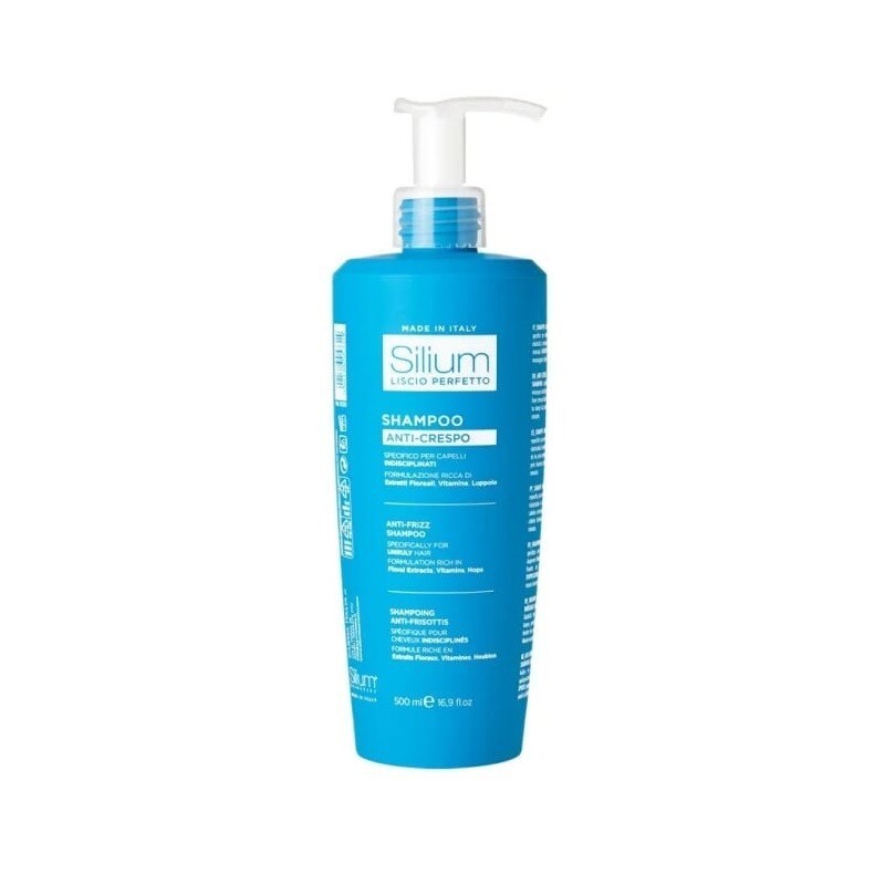 Silium Liscio Perfetto - Unruly Hair Anti-Frizz Shampoo 500 Ml