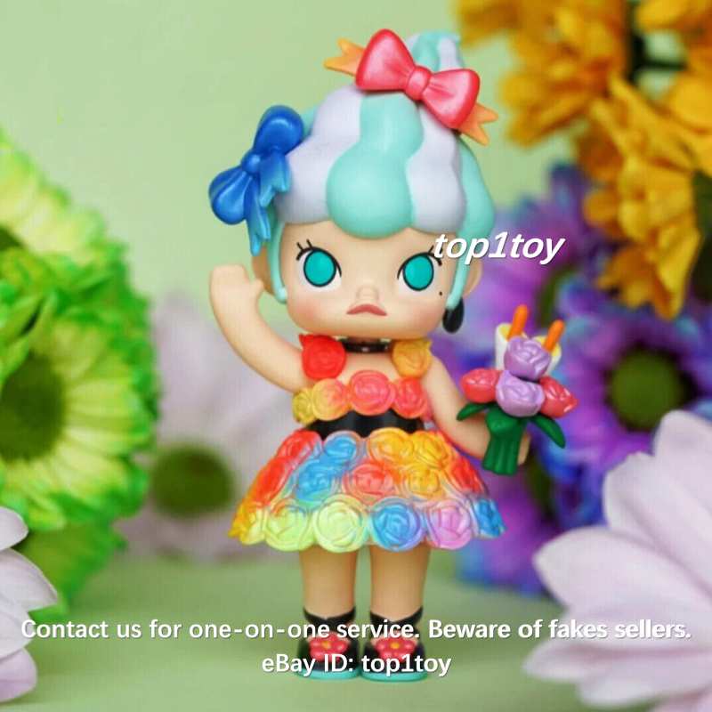 POP MART Blooming Mimi Space Molly フィギュア Pop Mart Mega Space Molly Blooming Series Mugunghwa 100