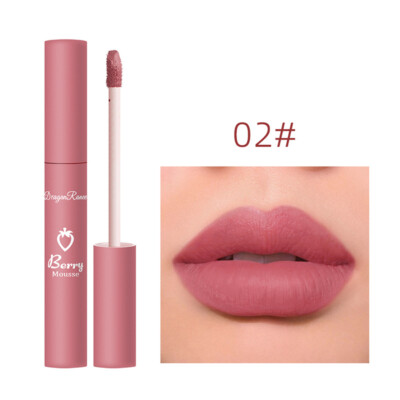 12 Colors Long Lasting Lip Gloss Beauty Glazed Matte Liquid Lipstick Lip