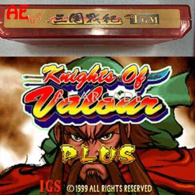 Knight of Valor PLUS !   For PGM IGS Mother Board  jamma CGA Arcade cabinet