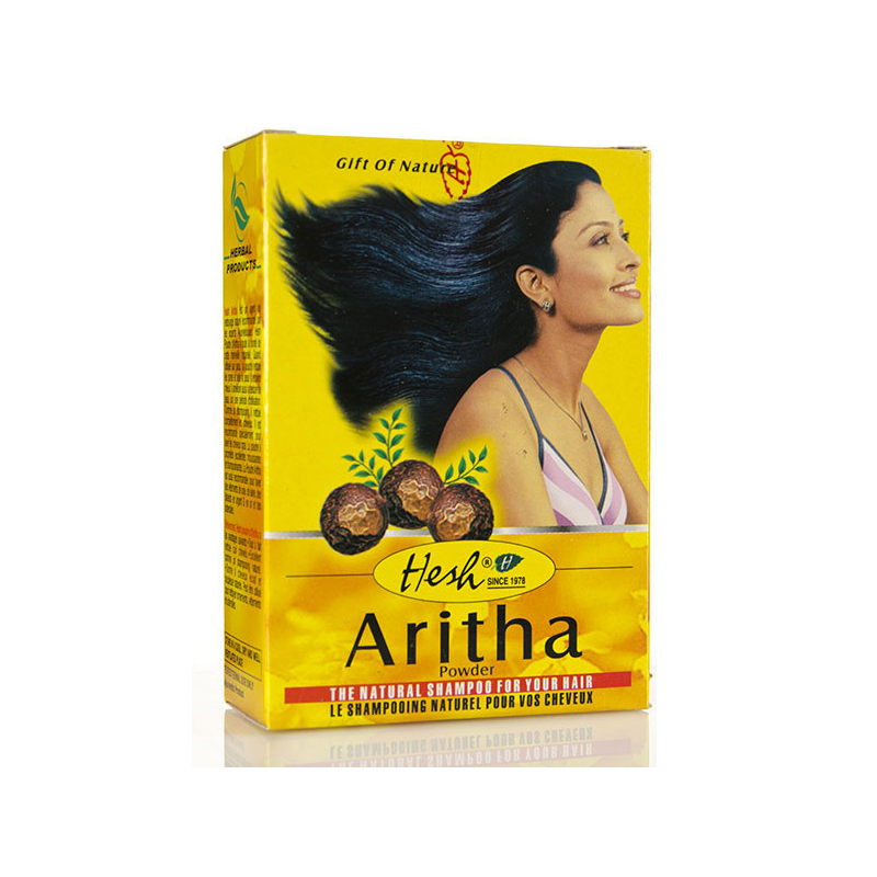 2 Packs of Pure Aritha Soapnut Powder For Hair Cleansing Conditioning Shampoo