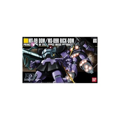 HG MS-09 DOM/MS-09R RICK-DOM ドム　黒い三連星　3個 HG MS-09 DOM/MS-09R RICK-DOM ドム 黒い三連星 3個