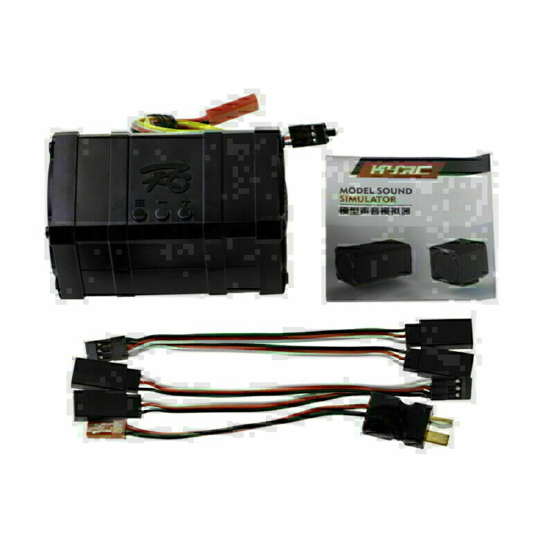 RC Car Engine Sound Simulator Simulated Module System Set for 1/10 1/16 Vehicle