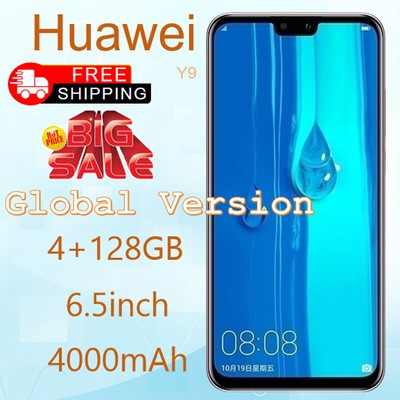 Unlocked Huawei Y9 2019 128GB 6.5inch Android 9.0 2 Year Warranty -Smartphone
