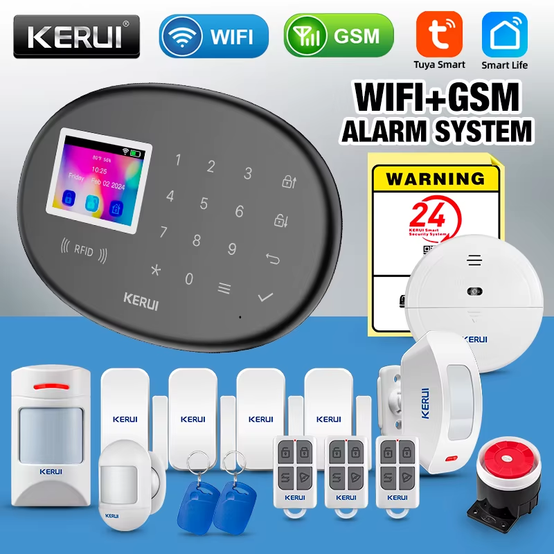 WiFi Intteligent Alarm for Home Security Alarm System Smart Life Tuya Burglar Al