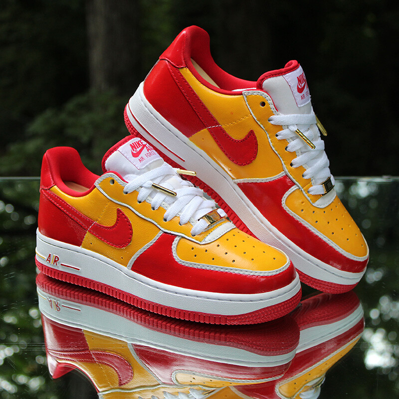 Nike Air Force 1 Low Fo' Fi' Fo Custom Men's Size 5 White