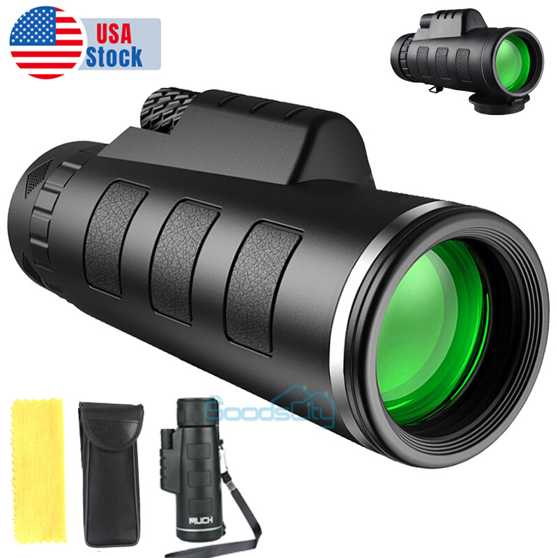40x60 Zoom HD Monocular Starscope W/ Night Vision Telescope BAK4 Optics 