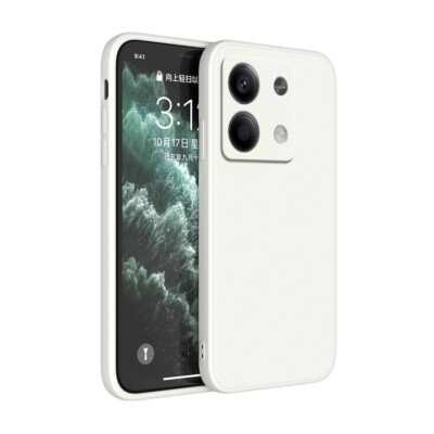 For Xiaomi Redmi Note 13 Pro Plus 12 11 Square Soft TPU Phone Case Tempered Film