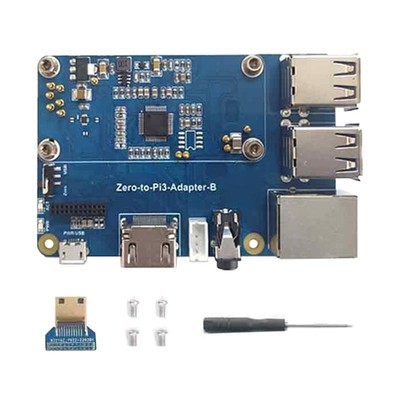 4-Port Raspberry Pi USB HUB HAT for Raspberry Pi Zero/ZeroW/ZeroWH USB2.0/1.1