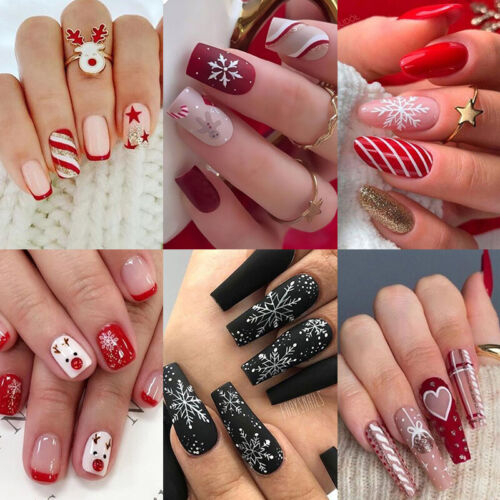 Fake christmas nails deals