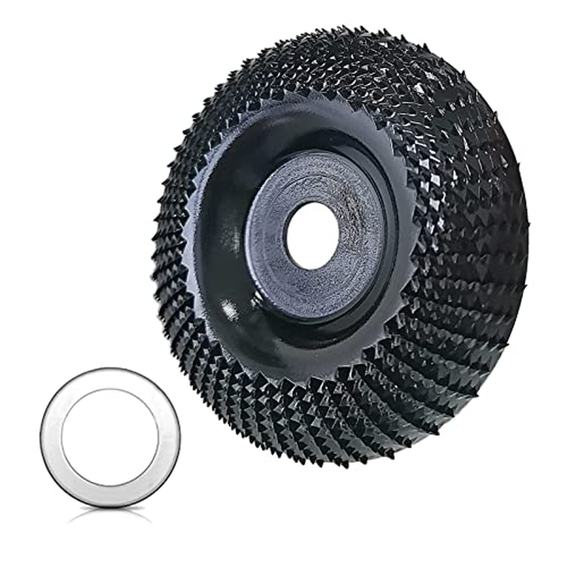 Rollbin Grinder Disc Wood Carving Disc 4 InchWood Grinding Shaping Disc for A...