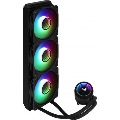 Aerocool MIRAGEL360 CPU Liquid Cooler 3xFan 12cm ARGB TDP 550W Black