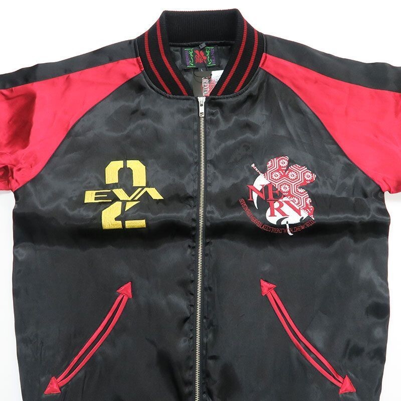 NISHIKI EVAX NISHIKI ORYUU AND UNIT 2 FULLY EMBROIDERED SUKAJAN BLACK SIZE XL